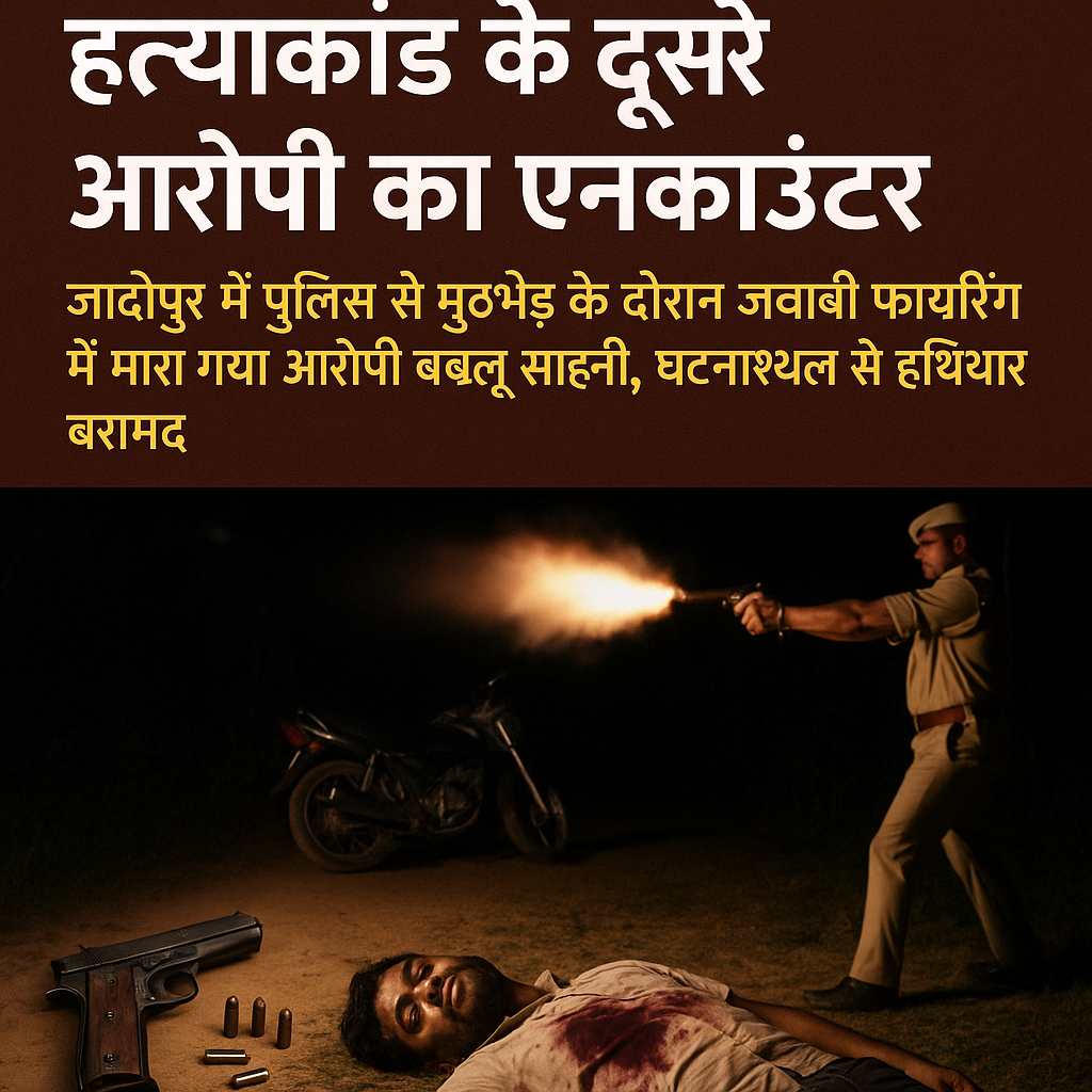 गोपाल खेमका हत्याकांड के दूसरे आरोपी का एनकाउंटर