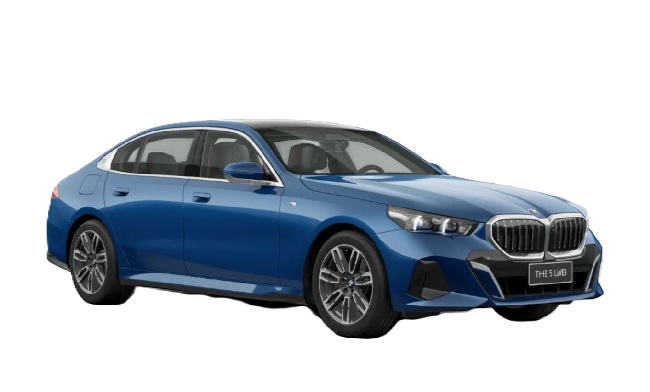 BMW 5 Series LWB Phytonic Blue Sara Tendulkar