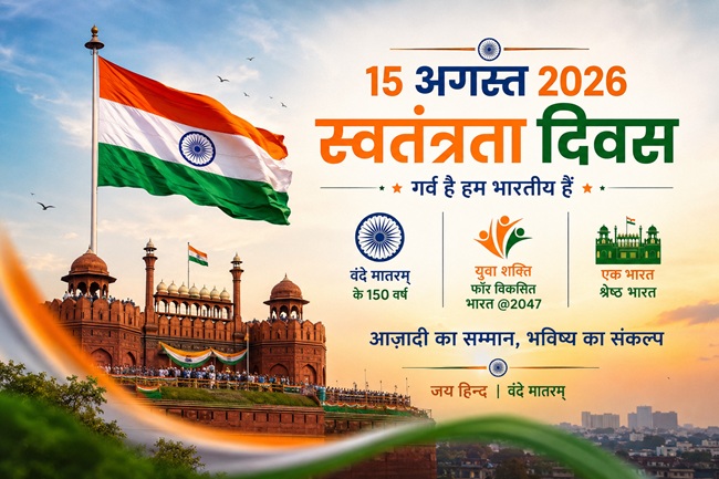 15 अगस्त 2026 Independence Day 2026 August 15 2026 special Know the history theme key details