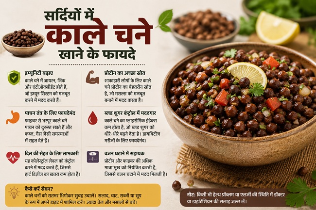 benefits Black Gram In Winter काले चने