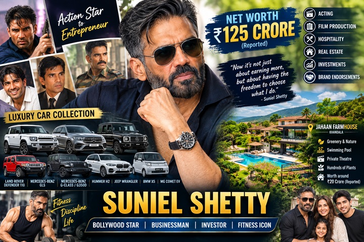 Suniel Shetty Net Worth Car Collection Lifestyle Career